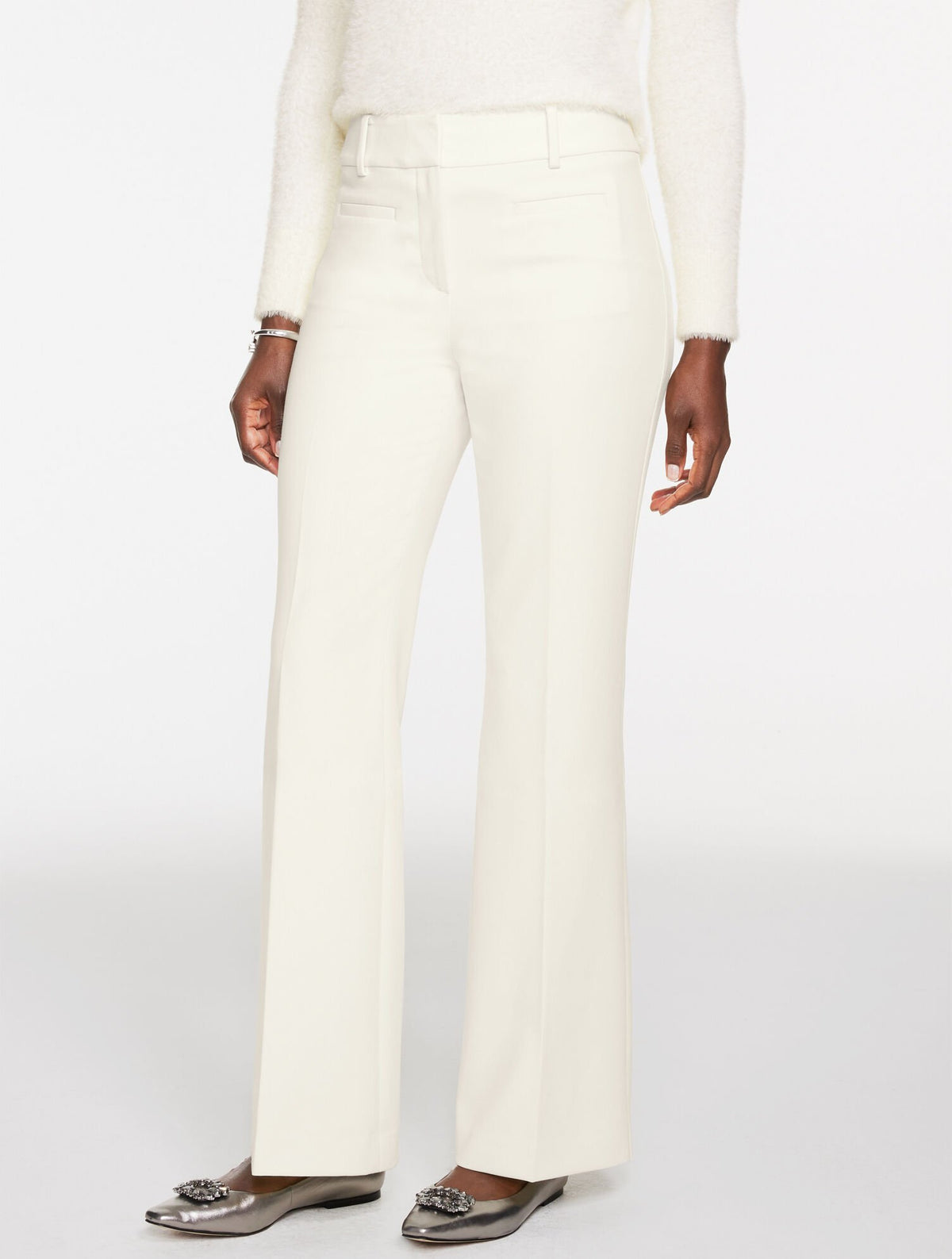 FLARE LEG TAILORED STRETCH PANTS | Talbots near me
