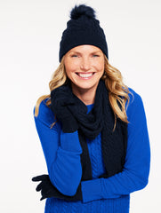 CABLE KNIT CREWNECK SWEATER - COLORS | Talbots for sale