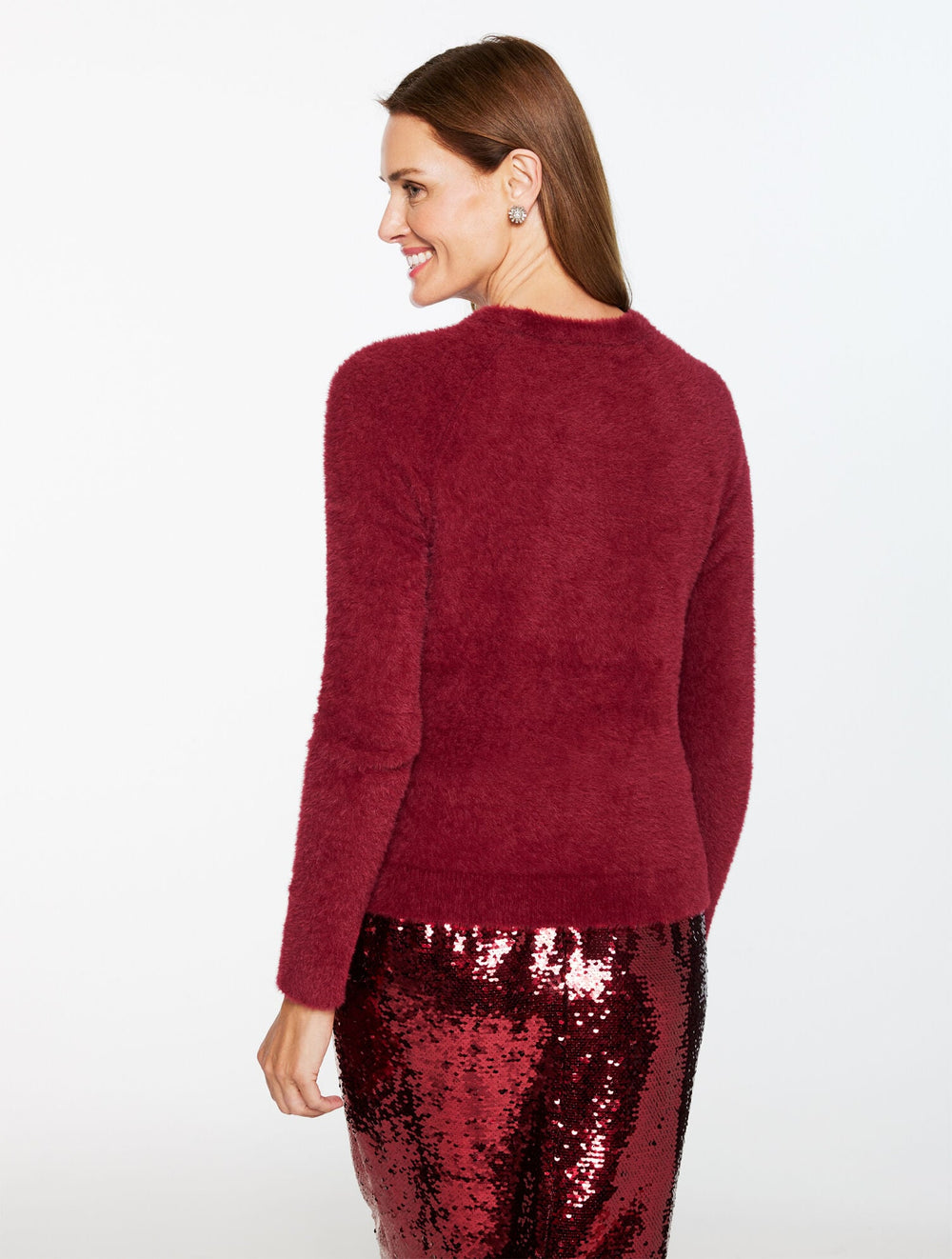 PLUSH CREWNECK SWEATER | Talbots discount