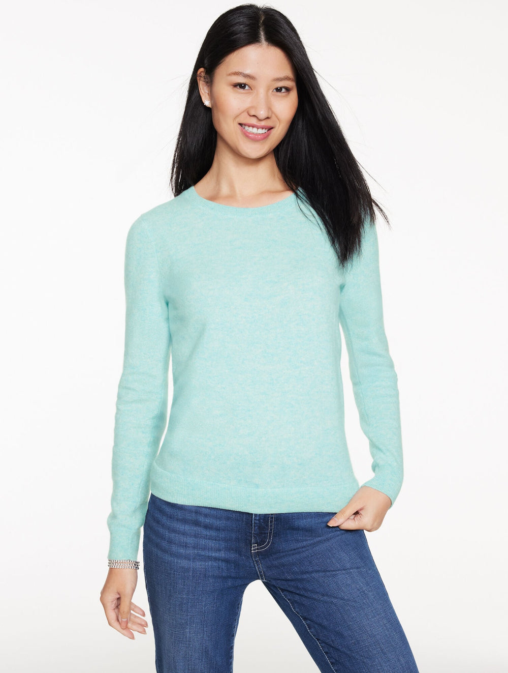 CASHMERE CREWNECK SWEATER | Talbots outlet