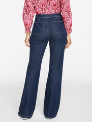 FLARE LEG HIGH WAIST JEANS - GIANNA WASH | Talbots sale