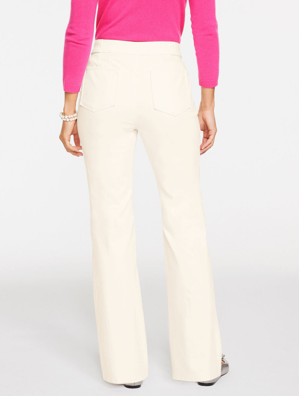 FLARE LEG HIGH WAIST JEANS | Talbots online