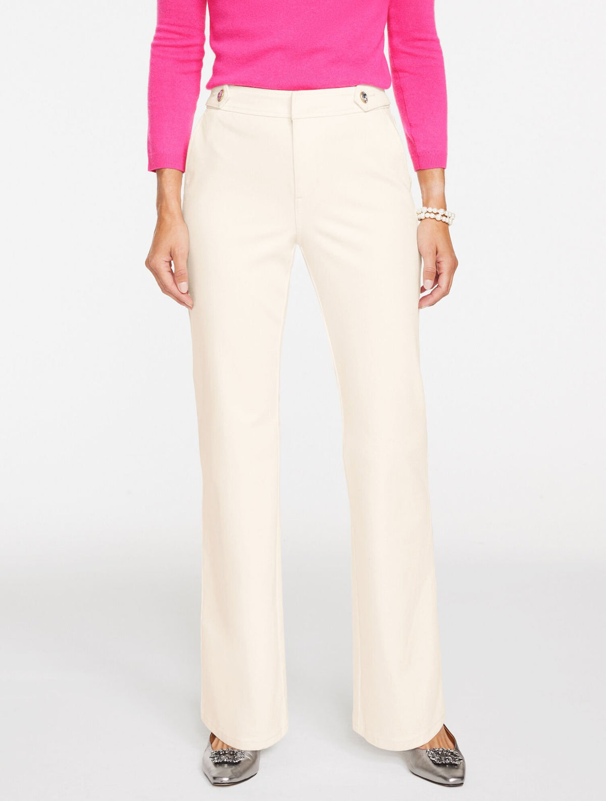 FLARE LEG HIGH WAIST JEANS | Talbots online