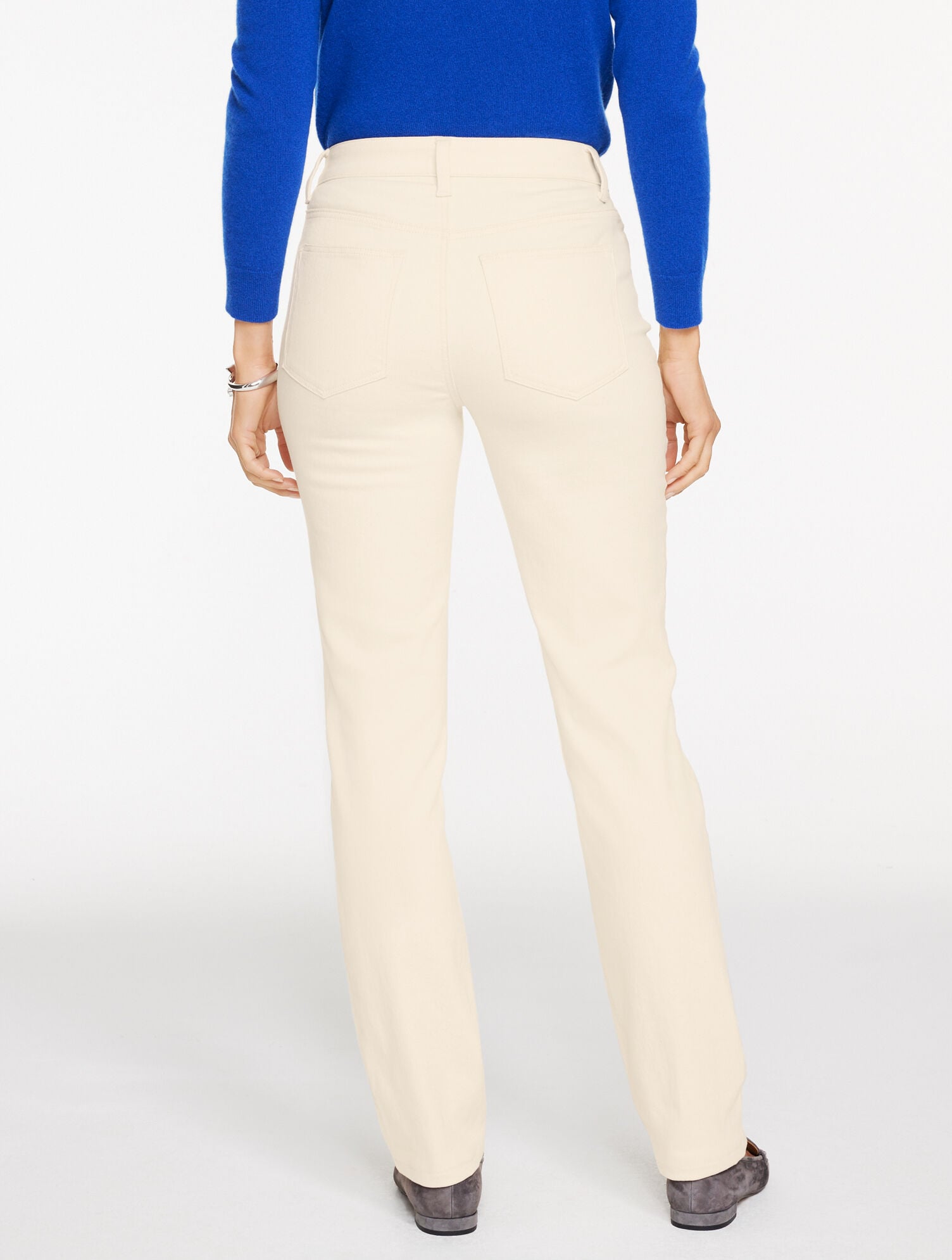 STRAIGHT LEG RHINESTONE JEANS | Talbots on sale