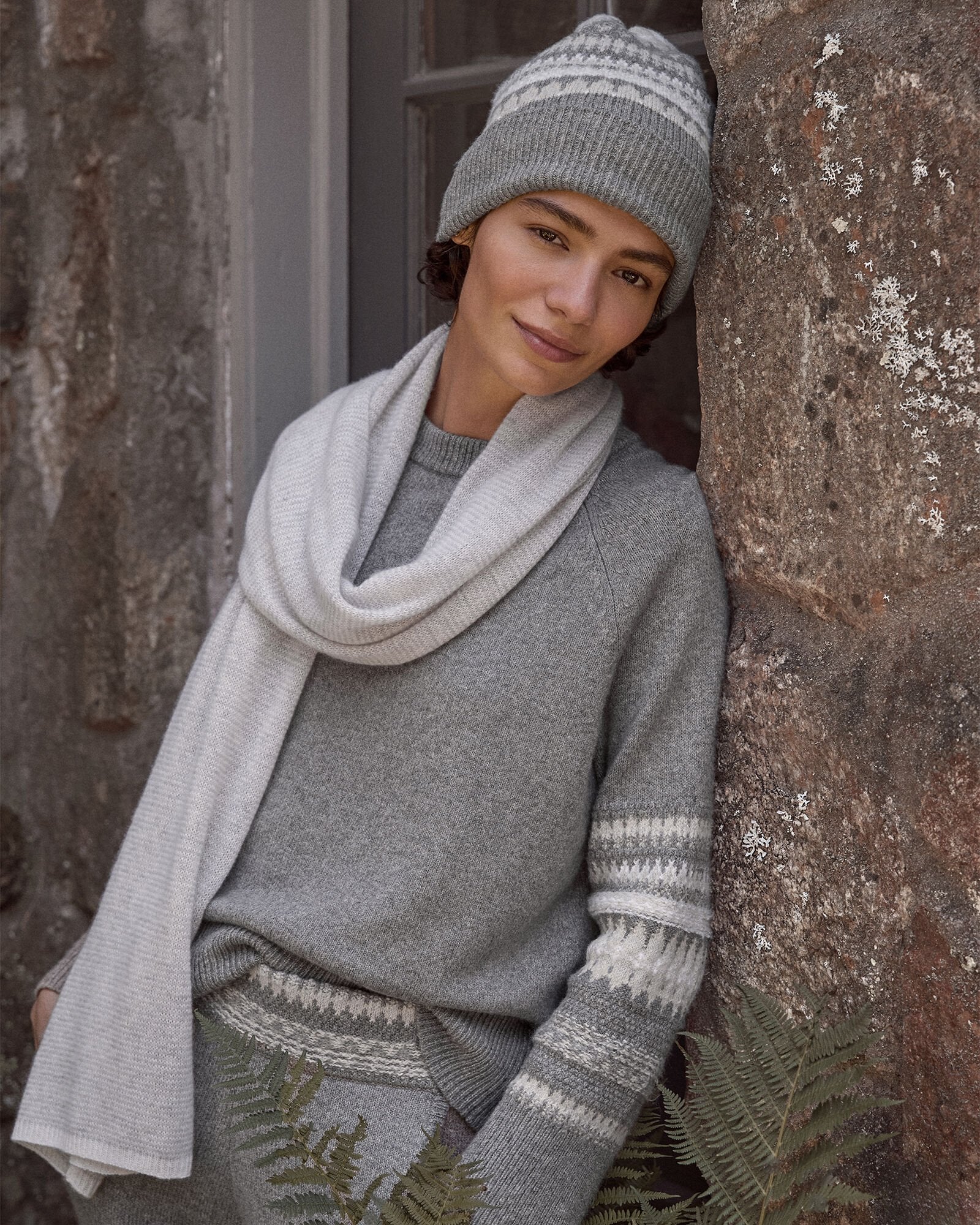 ORGANIC COTTON BLEND NOSTALGIC FAIR ISLE CREWNECK SWEATER | Talbots near me
