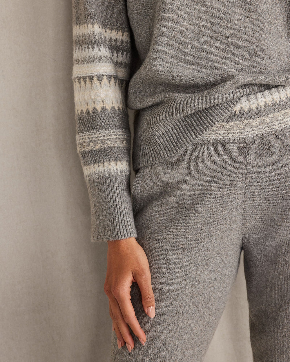 ORGANIC COTTON BLEND NOSTALGIC FAIR ISLE CREWNECK SWEATER | Talbots near me