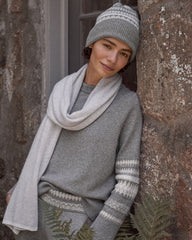 ORGANIC COTTON BLEND NOSTALGIC FAIR ISLE CREWNECK SWEATER | Talbots near me