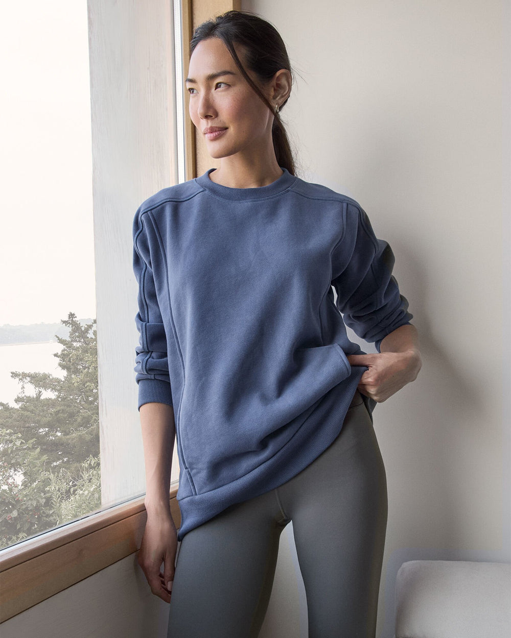 CLOUD FLEECE CREWNECK SWEATSHIRT | Talbots near me