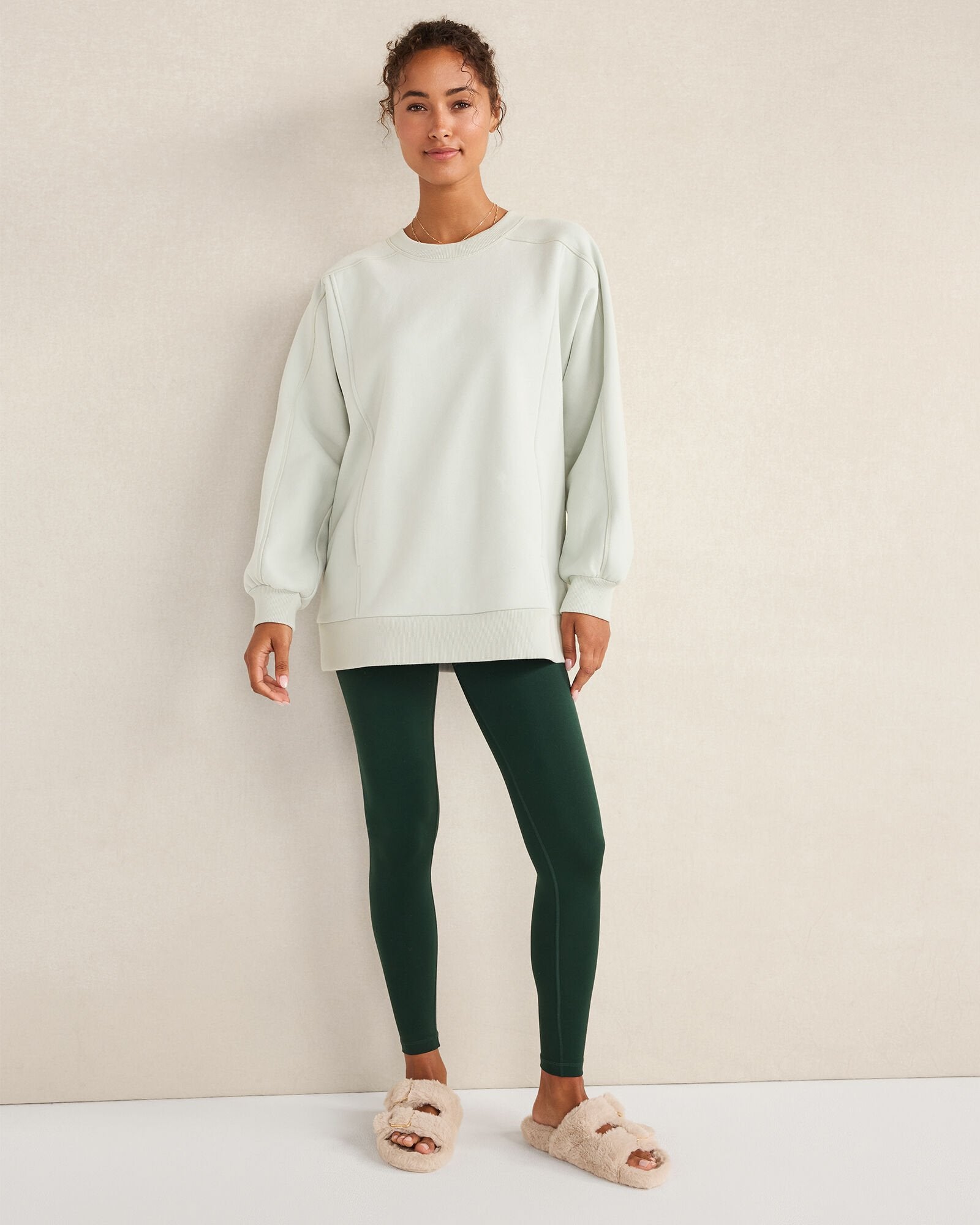 CLOUD FLEECE CREWNECK SWEATSHIRT | Talbots online