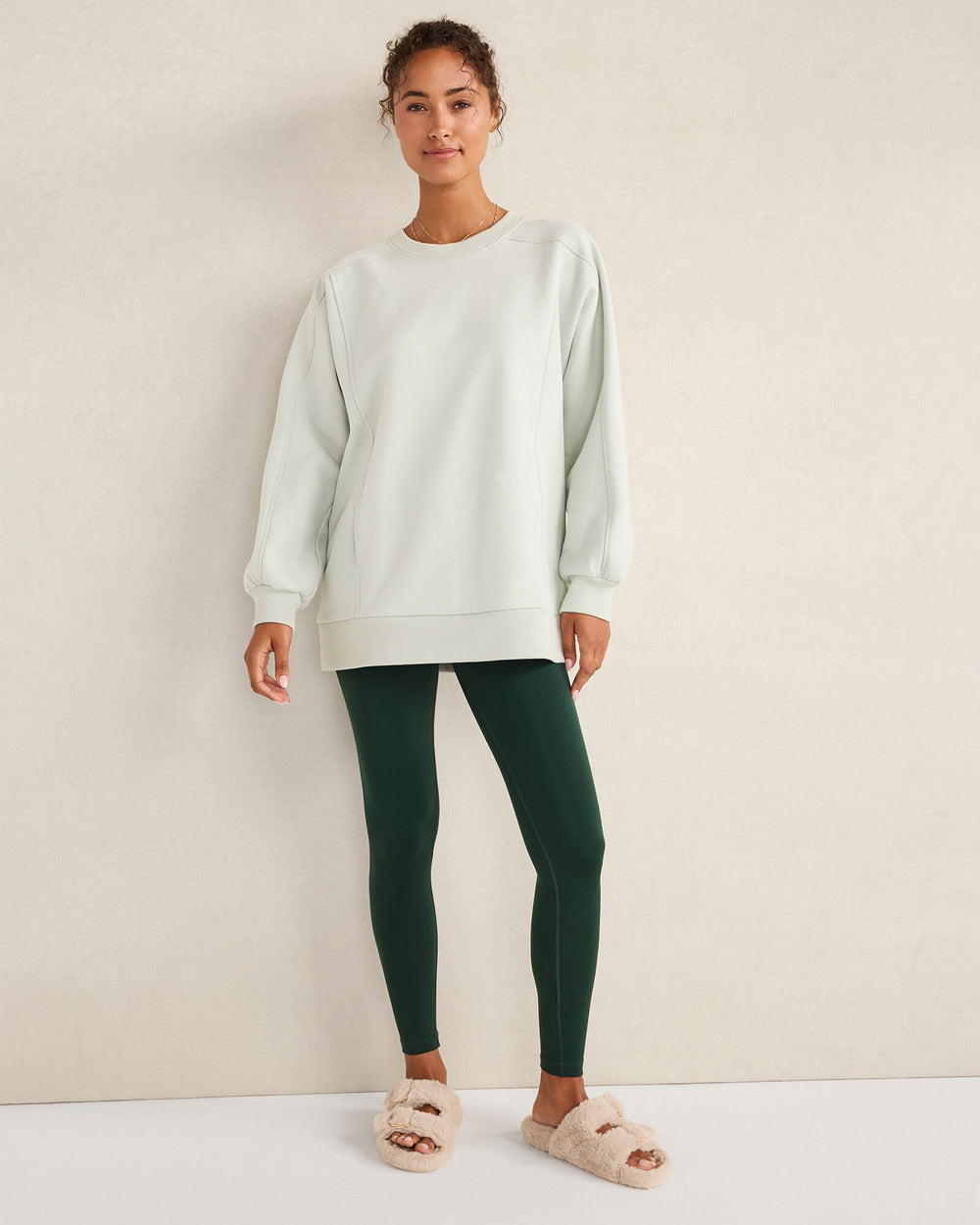 CLOUD FLEECE CREWNECK SWEATSHIRT | Talbots online