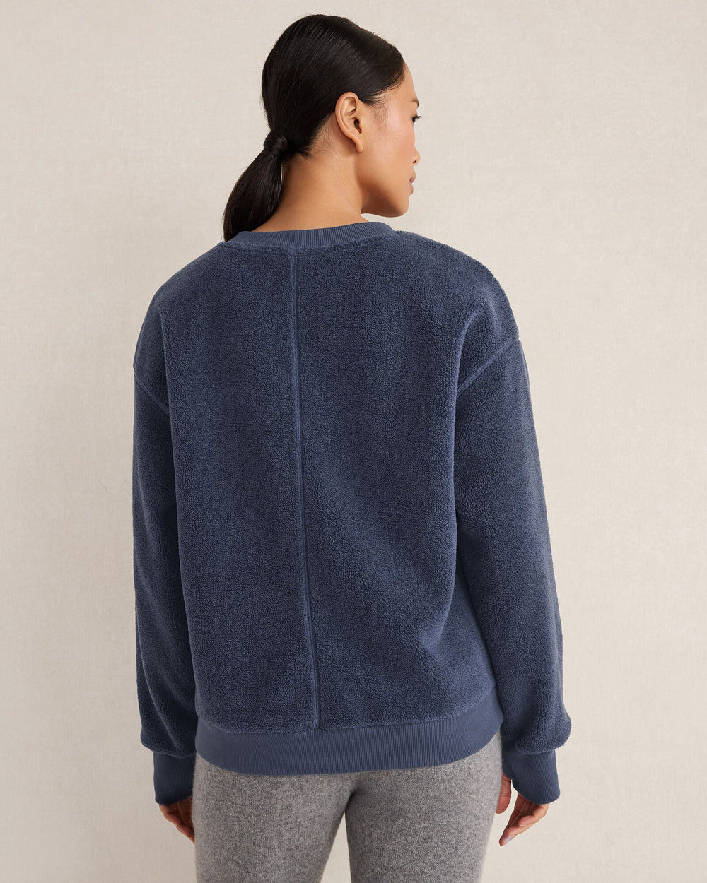 SHERPA SWEATSHIRT | Talbots discount