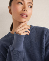 SHERPA SWEATSHIRT | Talbots discount