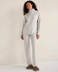 FLEECE CROSSOVER SWEATSHIRT | Talbots online