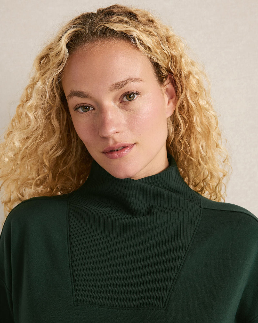 FLEECE CROSSOVER SWEATSHIRT | Talbots online