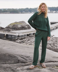 FLEECE STRAIGHT LEG PANTS | Talbots sale