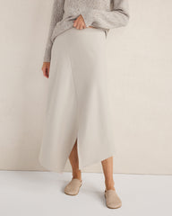 WOOL BLEND SPLIT HEM SKIRT | Talbots near me
