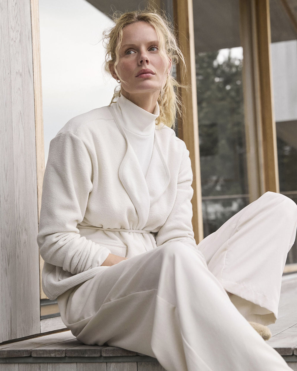 ORGANIC COTTON MOCKNECK LONG SLEEVE TEE | Talbots for sale
