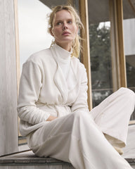 ORGANIC COTTON MOCKNECK LONG SLEEVE TEE | Talbots on sale