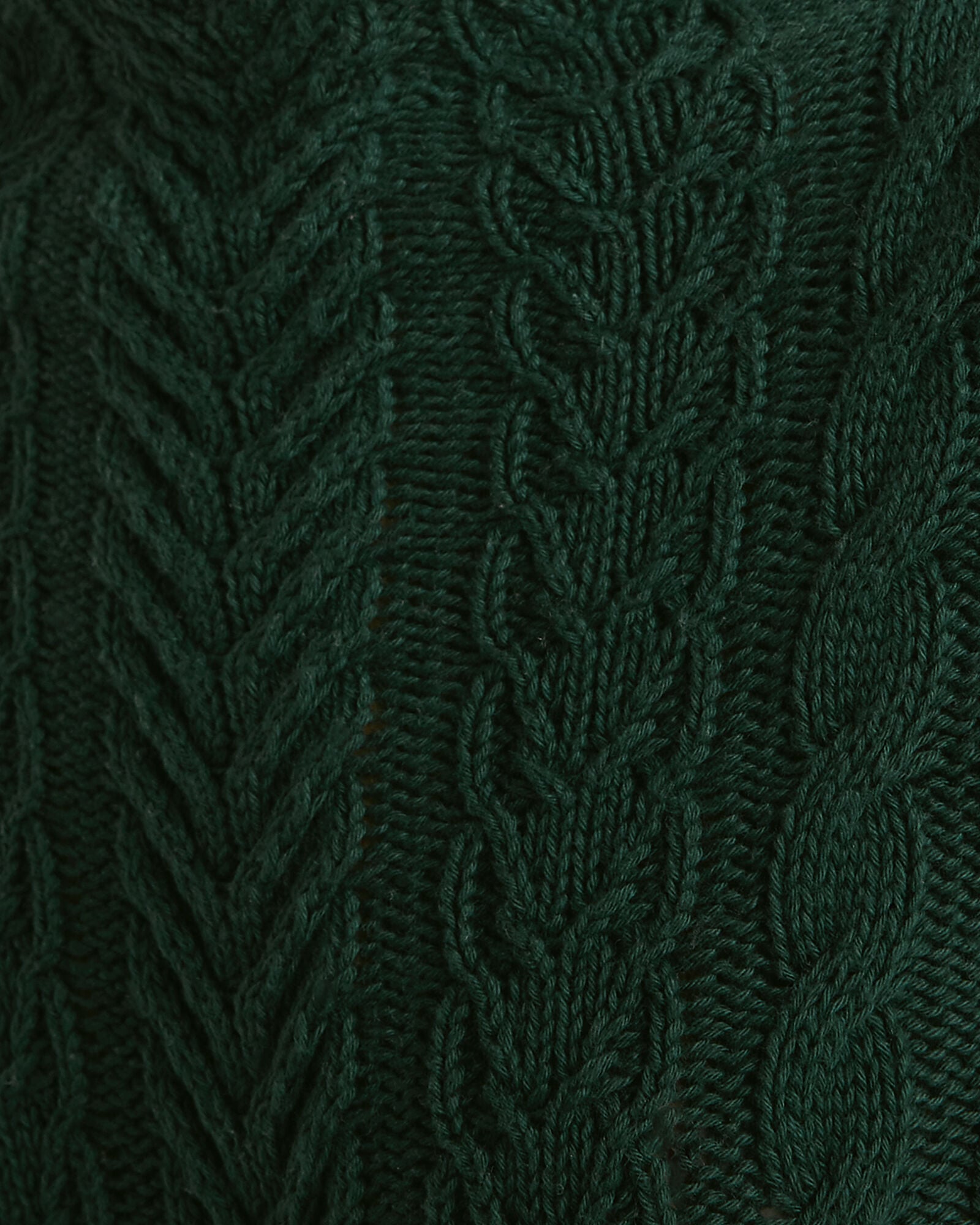 ORGANIC COTTON CABLE MOCKNECK SWEATER | Talbots US