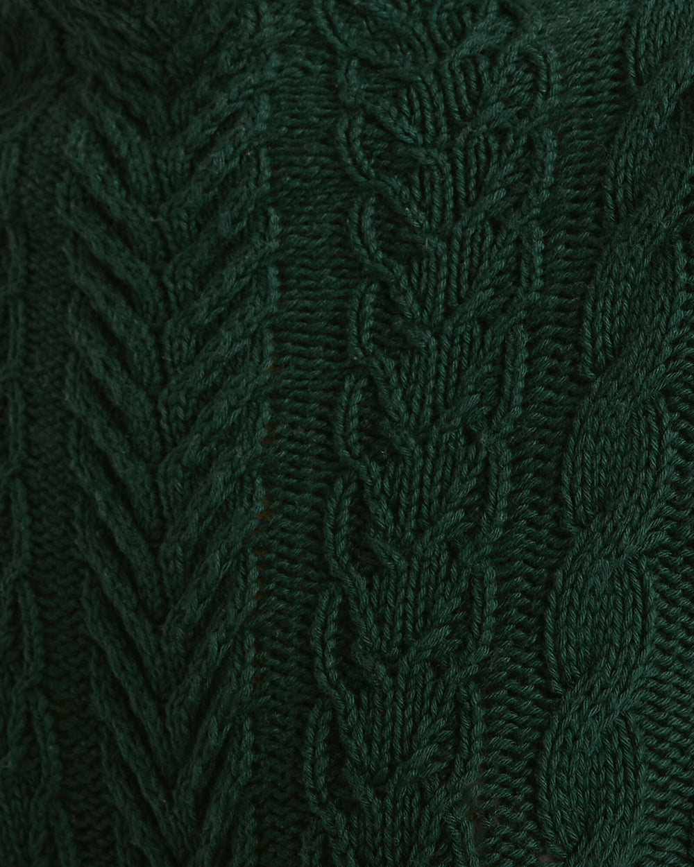 ORGANIC COTTON CABLE MOCKNECK SWEATER | Talbots US