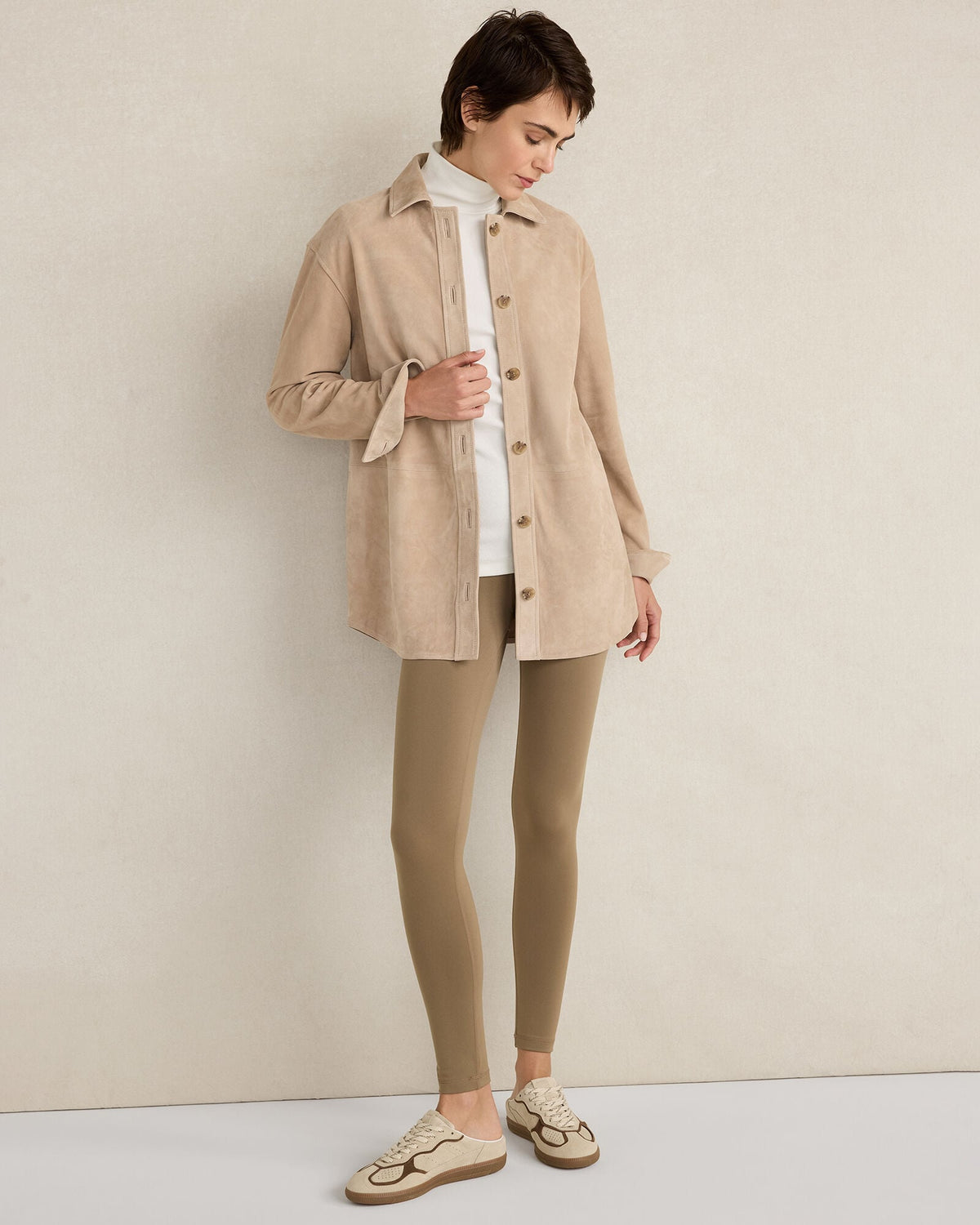 SUEDE SHACKET | Talbots for sale