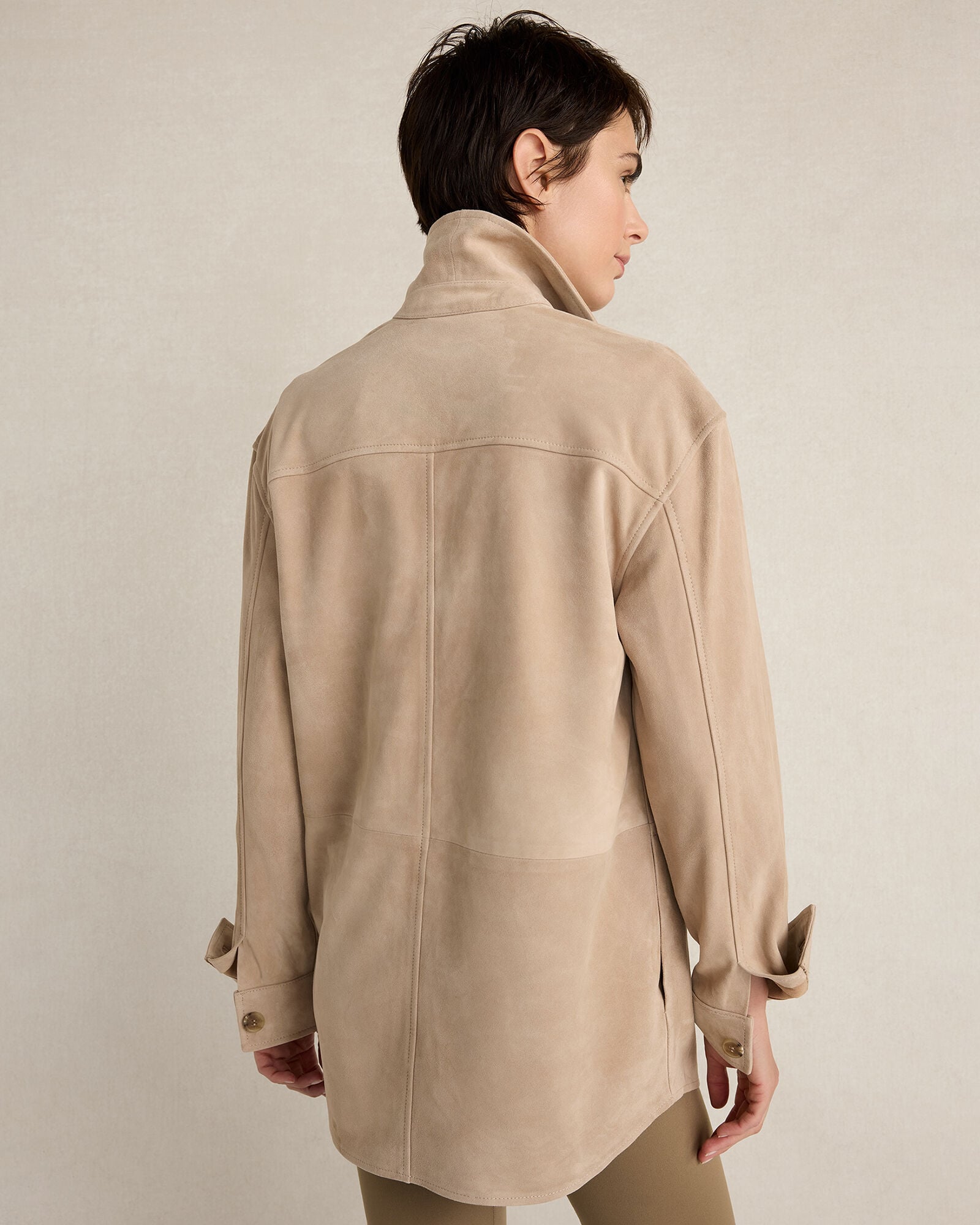 SUEDE SHACKET | Talbots for sale