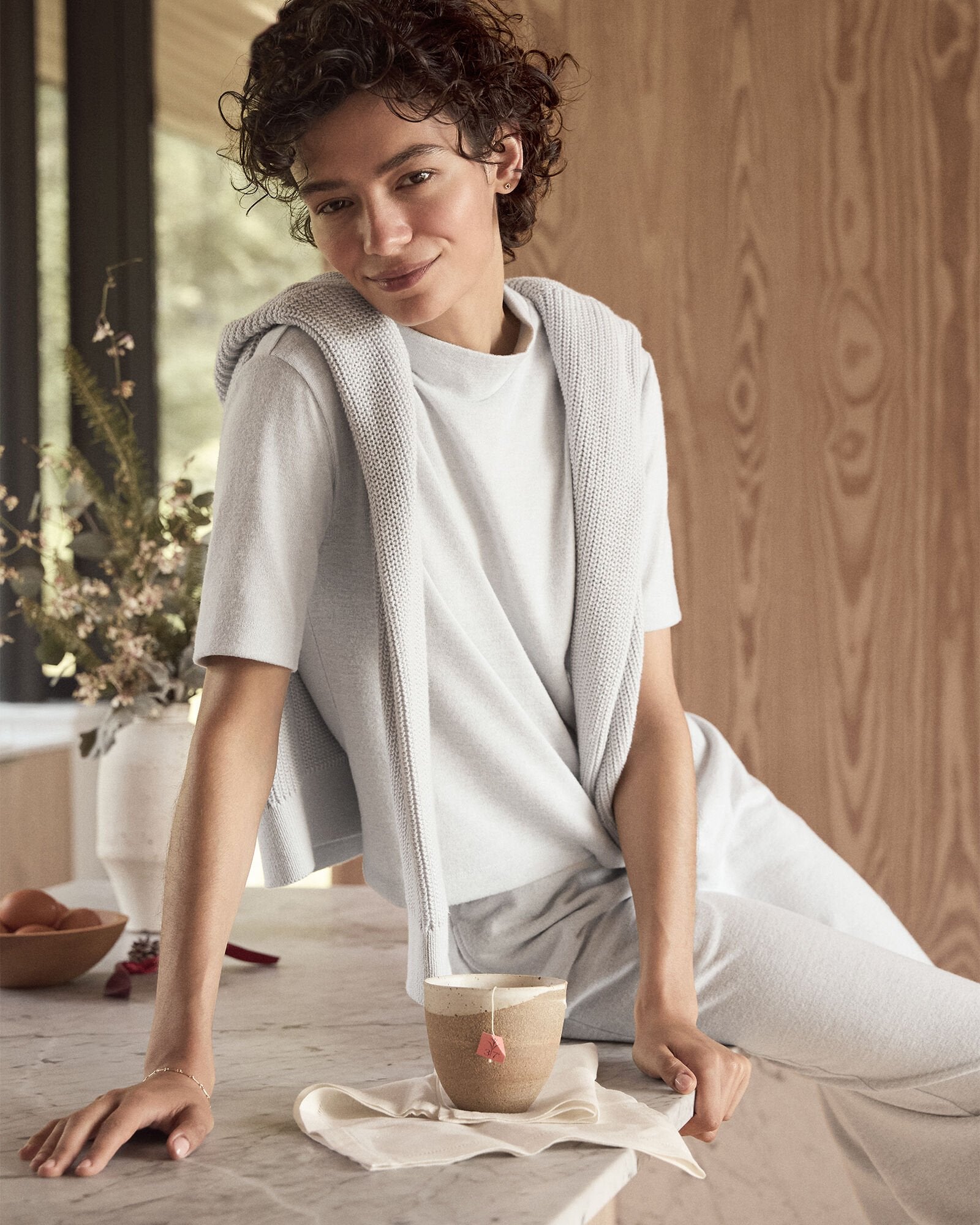 COZY KNIT MOCKNECK TOP | Talbots outlet