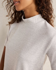 COZY KNIT MOCKNECK TOP | Talbots outlet