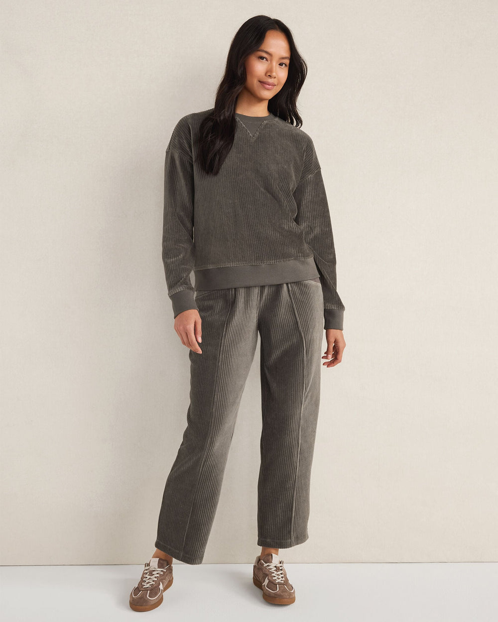 CORDED VELOUR PANTS | Talbots for sale