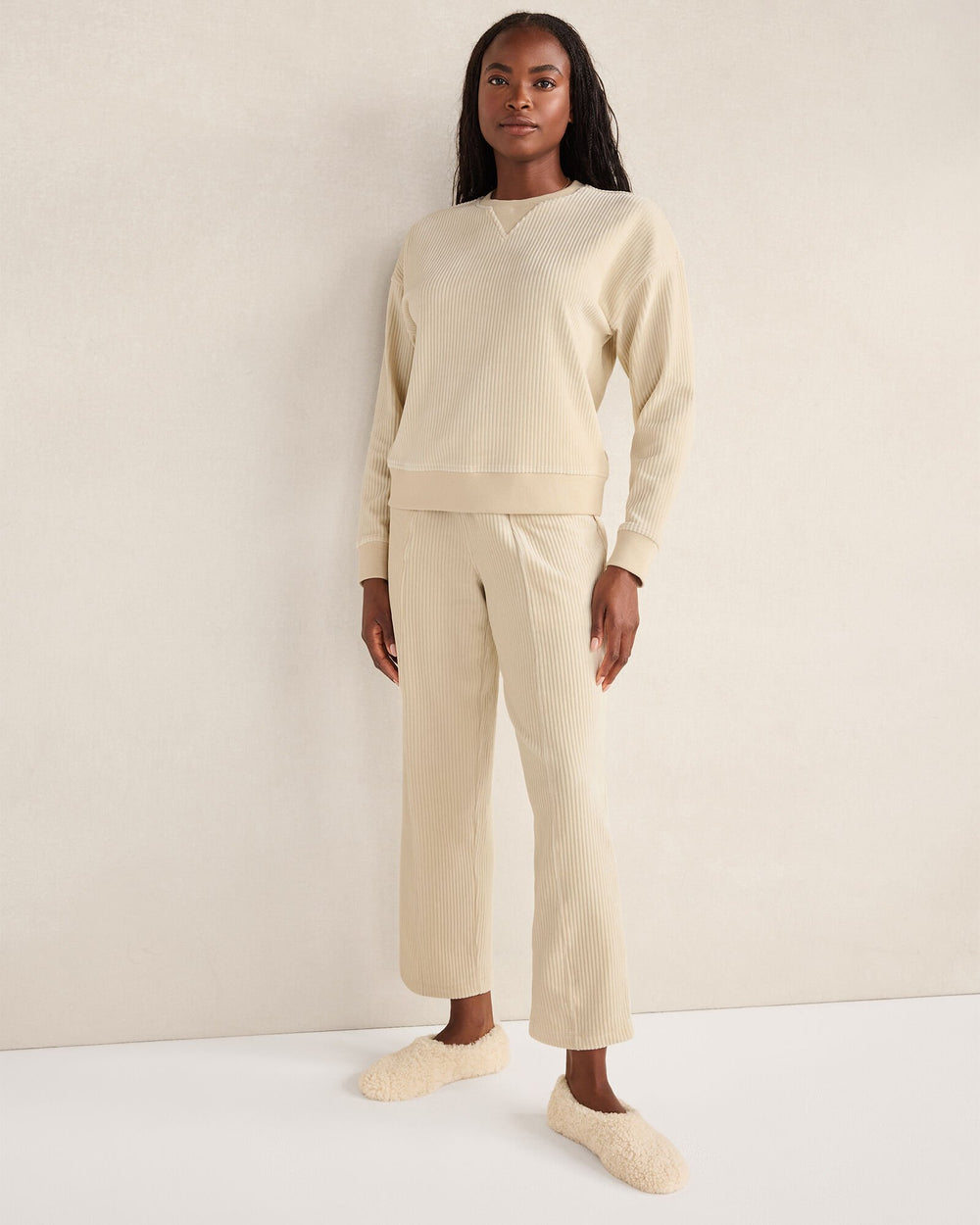 CORDED VELOUR PANTS | Talbots for sale