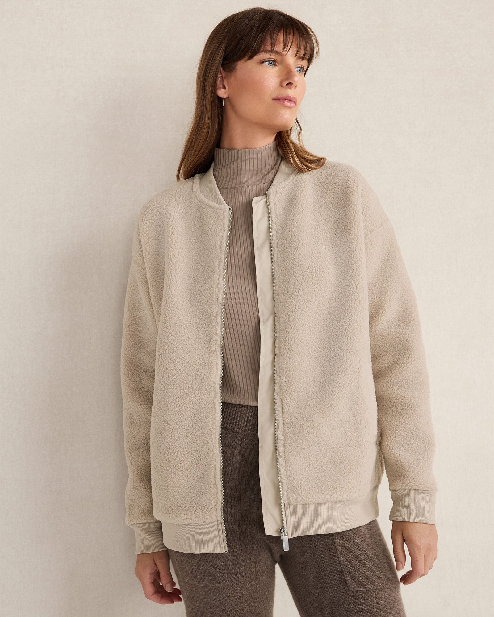 SHERPA BOMBER | Talbots outlet