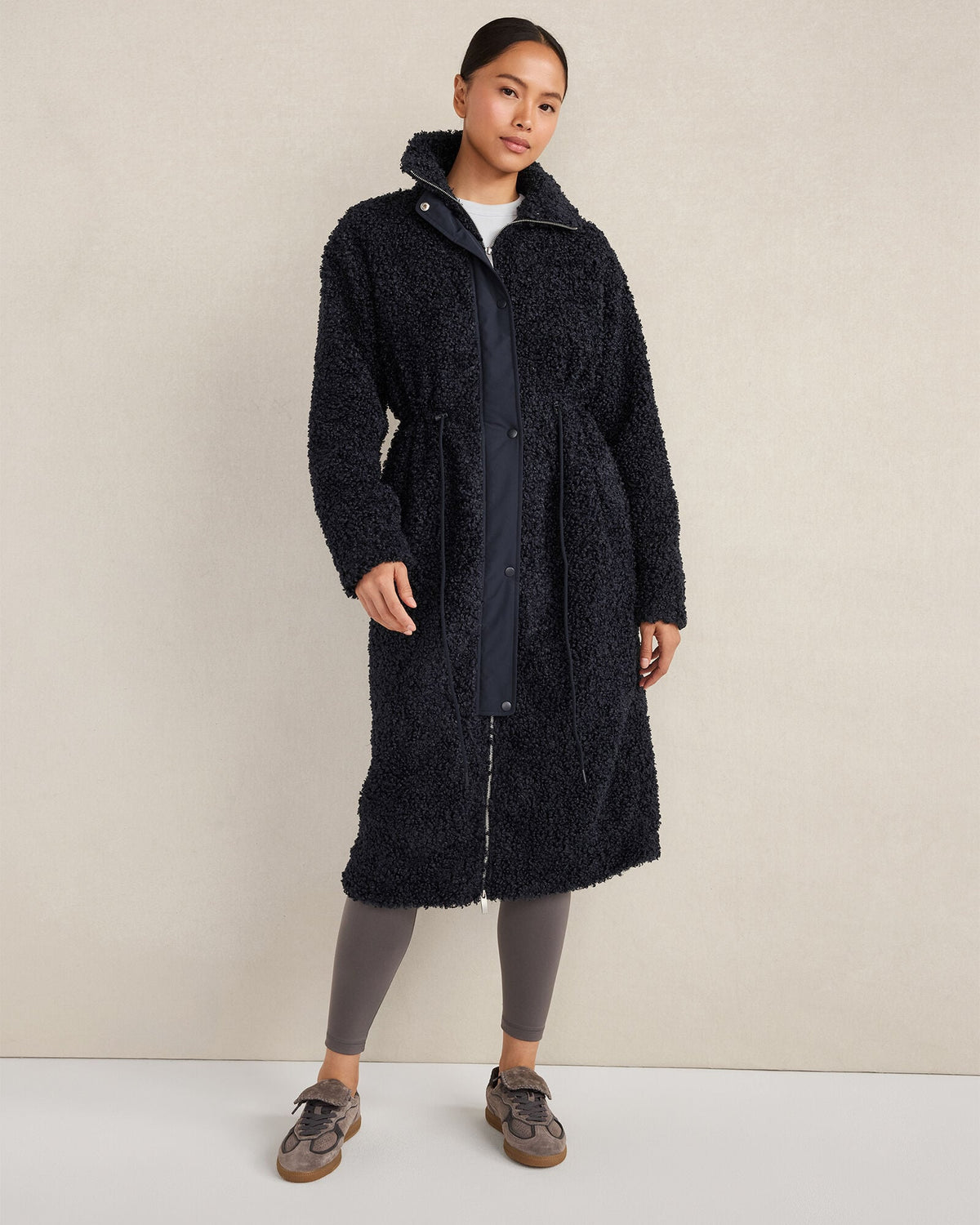 LONG SHERPA COAT | Talbots US