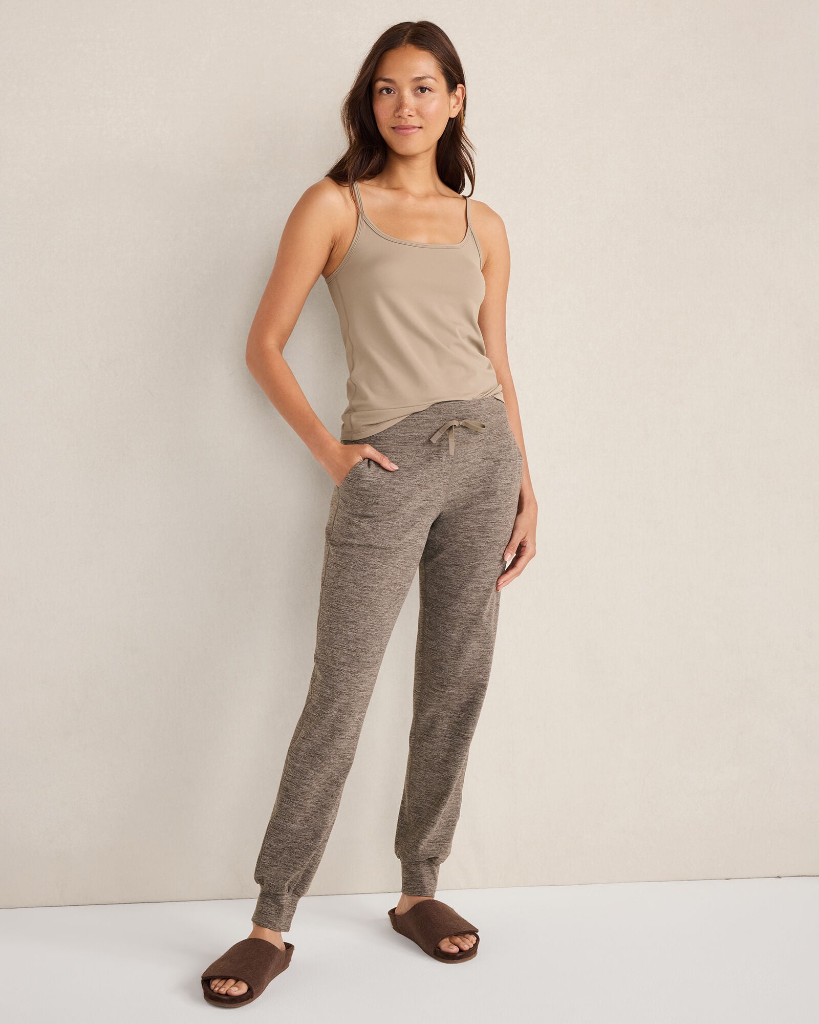 BALANCE HEATHER DRAWSTRING JOGGERS | Talbots for sale