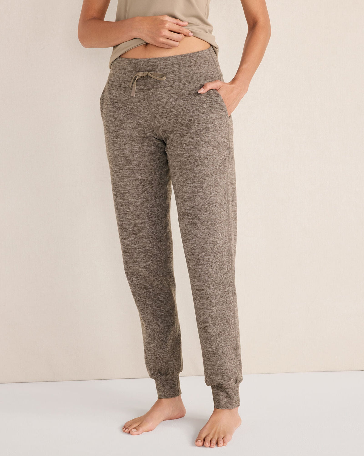 BALANCE HEATHER DRAWSTRING JOGGERS | Talbots for sale