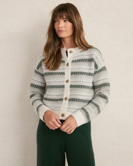 WOOL BLEND FAIR ISLE CARDIGAN | Talbots on sale