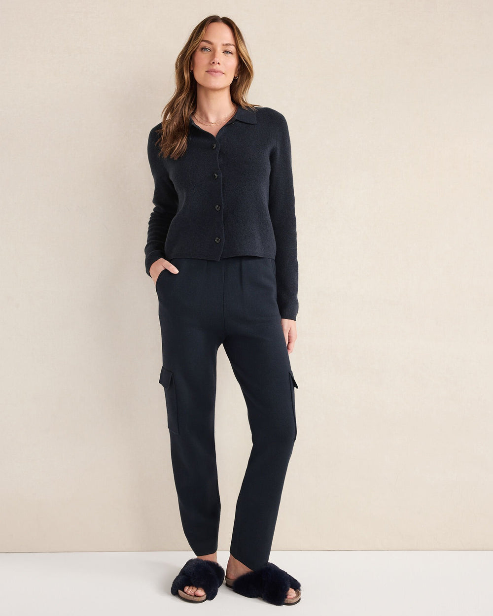 WOOL BLEND SWEATER JACKET | Talbots discount