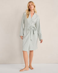 ORGANIC COTTON JERSEY ROBE | Talbots sale