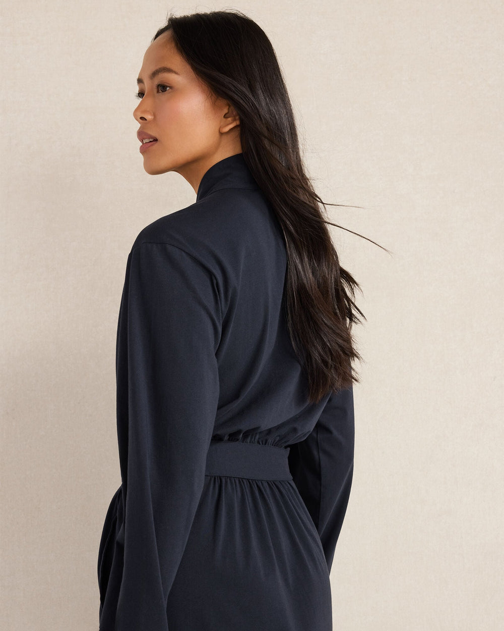ORGANIC COTTON JERSEY ROBE | Talbots sale