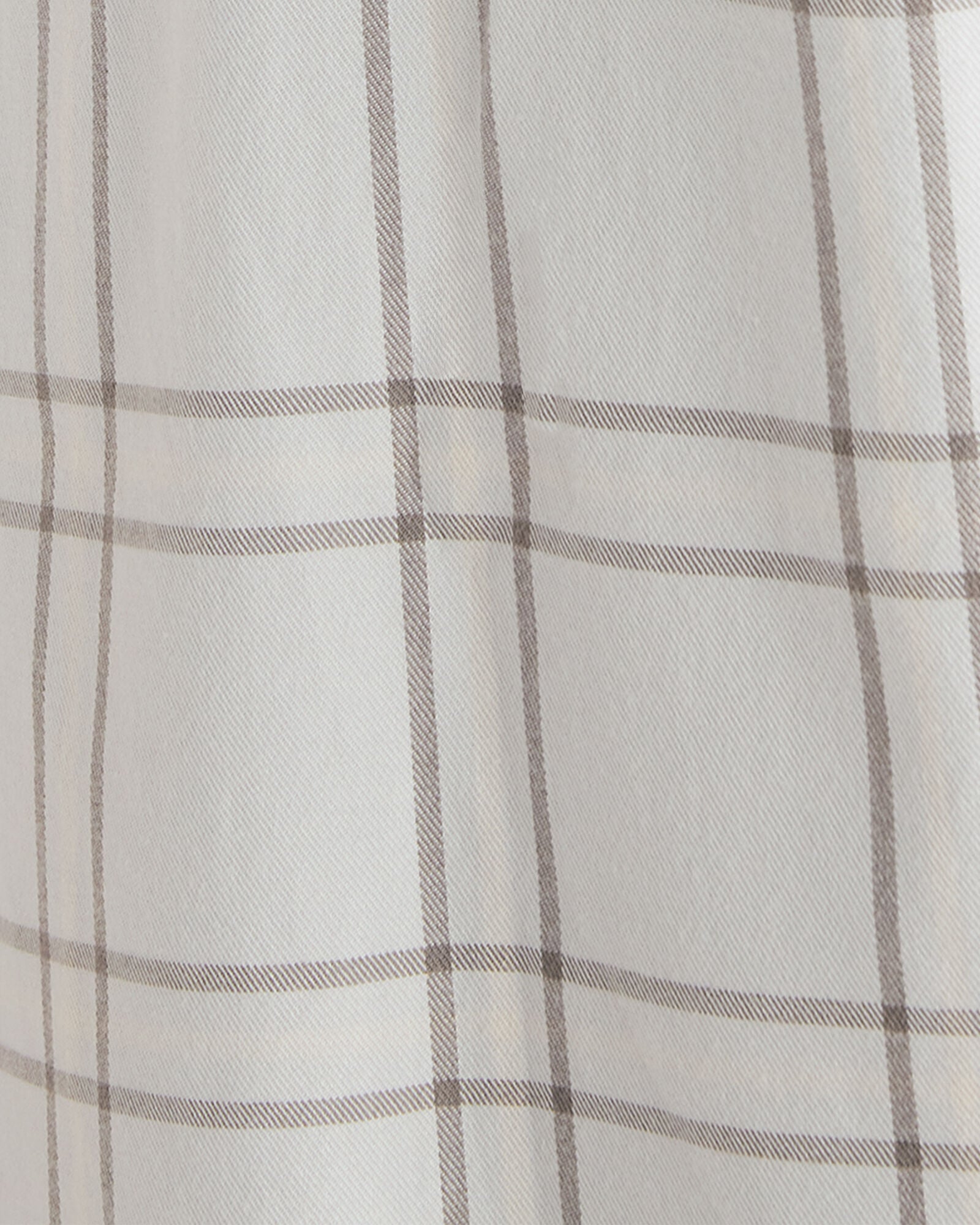 LIGHTWEIGHT FLANNEL WINDOWPANE ROBE | Talbots online