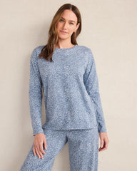 ORGANIC COTTON JERSEY ANIMAL PRINT PAJAMA TOP | Talbots near me