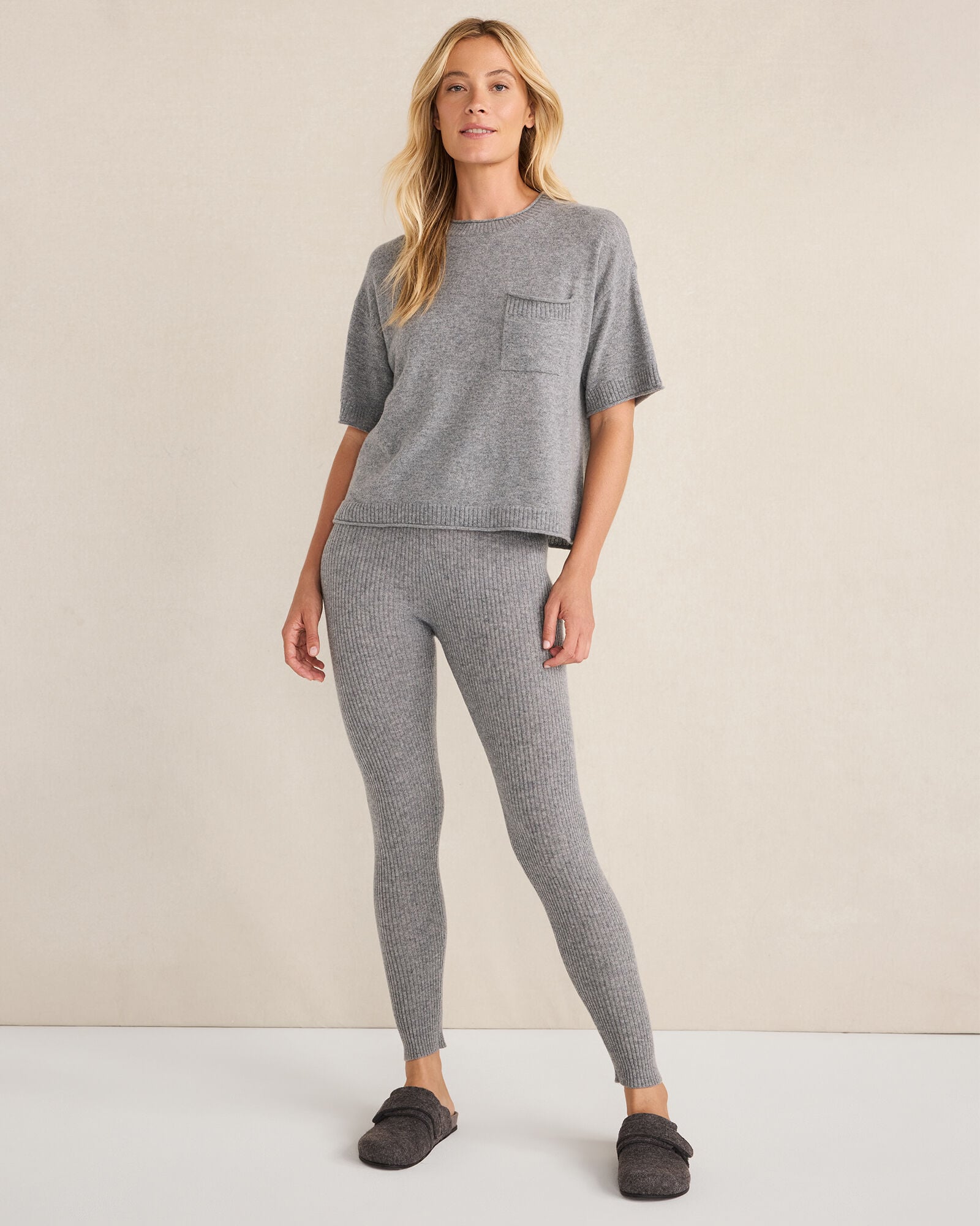 CASHMERE RIB KNIT LEGGINGS | Talbots for sale