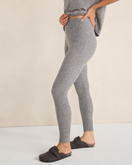 CASHMERE RIB KNIT LEGGINGS | Talbots discount