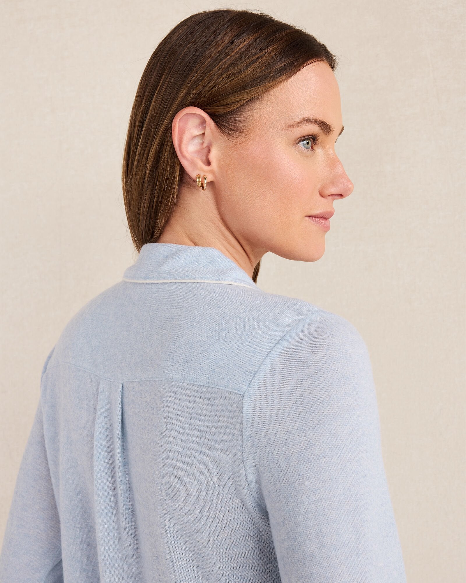 MARLED KNIT PAJAMA TOP | Talbots for sale