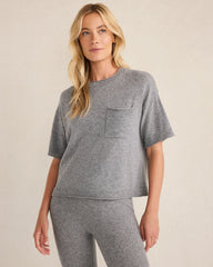CASHMERE POCKET TEE | Talbots sale