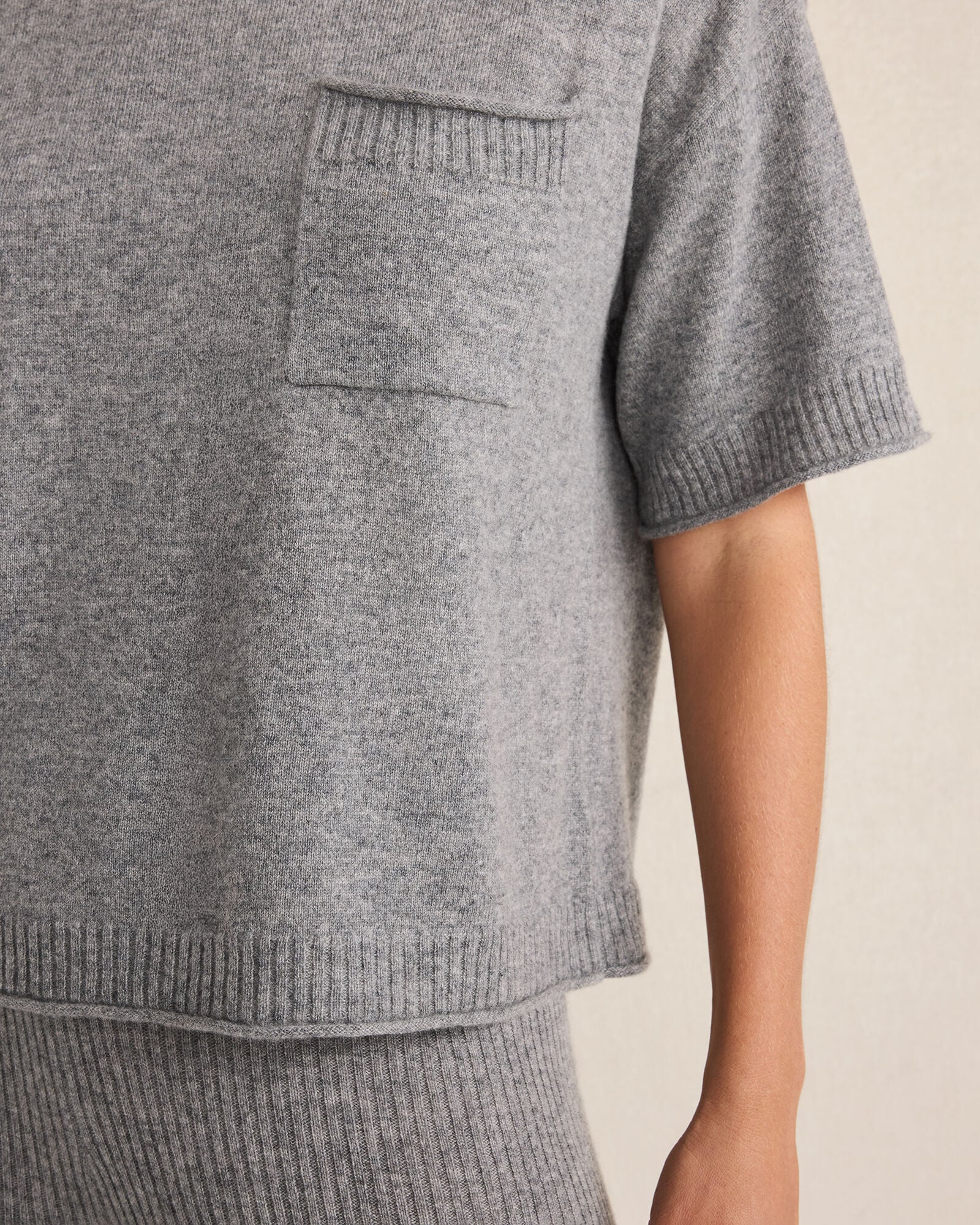 CASHMERE POCKET TEE | Talbots sale