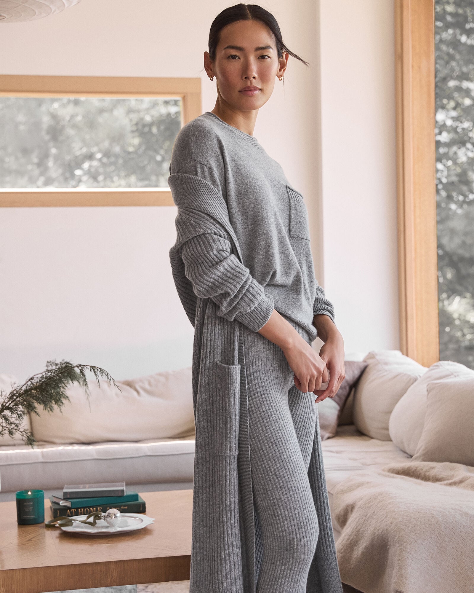 CASHMERE POCKET TEE | Talbots on sale