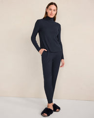 DRAPEY RIB KNIT TURTLENECK | Talbots discount