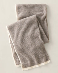 FEATHERWEIGHT CASHMERE STRIPED SCARF | Talbots on sale