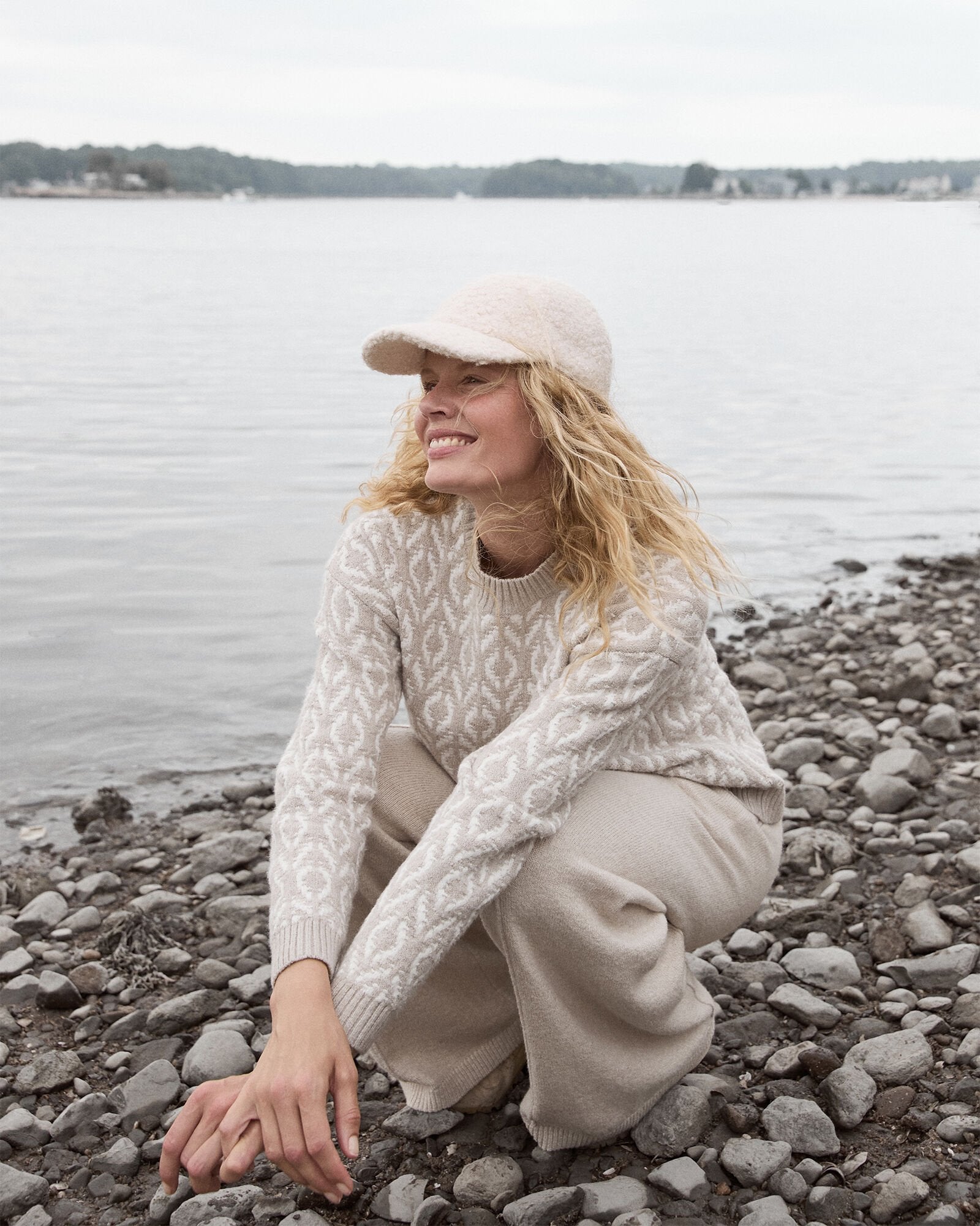 BOUCLE BASEBALL CAP | Talbots for sale