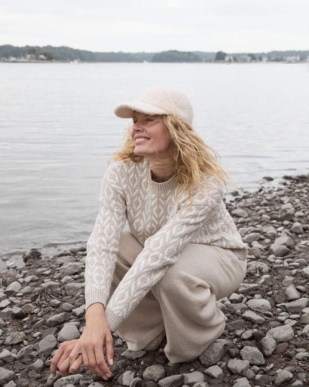 BOUCLE BASEBALL CAP | Talbots discount